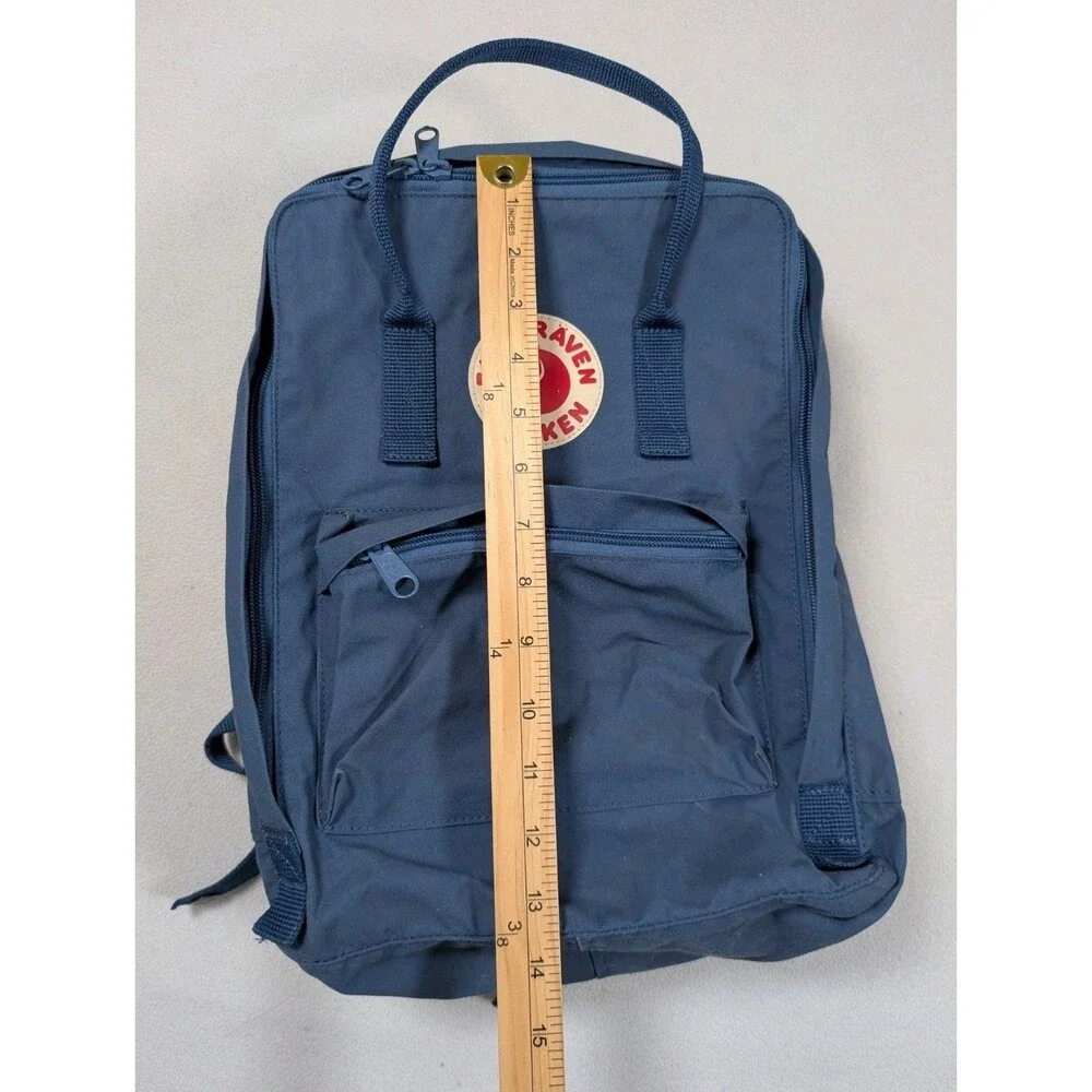 Fjallraven Kanken Classic Backpack Navy Blue 23510 School Travel Bag Sweden
